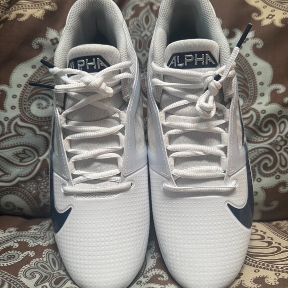 Nike Alpha Menace 4 Pro Football Cleats Size 8.5 - FD7037-104 - Picture 5 of 9